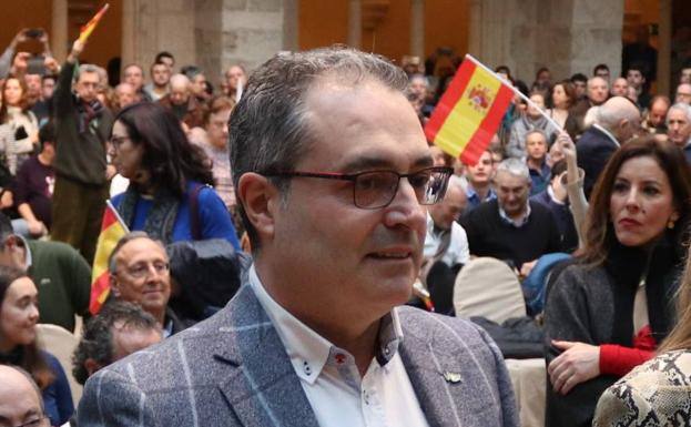 Ángel Martín es el 'número uno' de Vox en la candidatura al Ayuntamiento de Burgos.