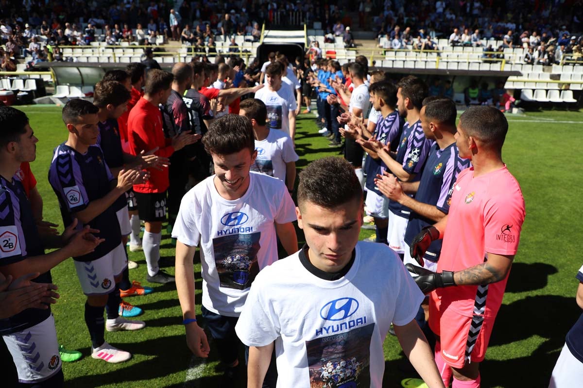 Una selección de las mejores imágenes del Burgos CF - real Valladolid B.