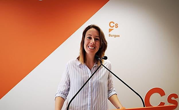 Aurora Nacarino-Brabo, diputada electa de Ciudadanos por Burgos. 