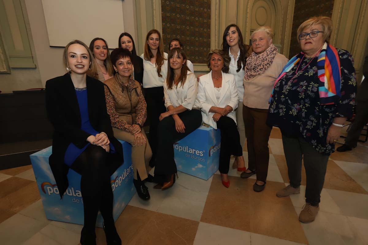 El PP presenta en sociedad su candidatura para el Ayuntamiento de Burgos. 