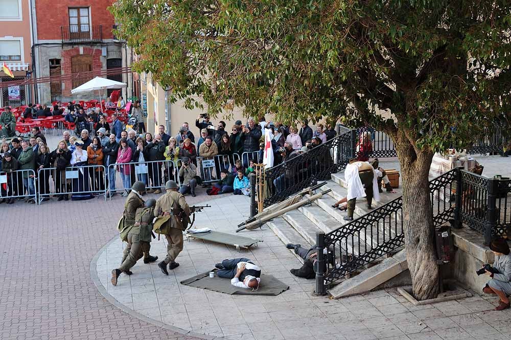 Fotos: Recreación dinámica de la II Guerra Mundial durante la IV Expohistórica de Belorado.