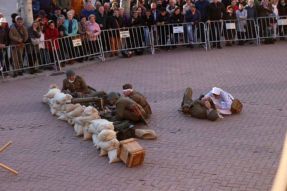 Fotos: Recreación dinámica de la II Guerra Mundial durante la IV Expohistórica de Belorado.