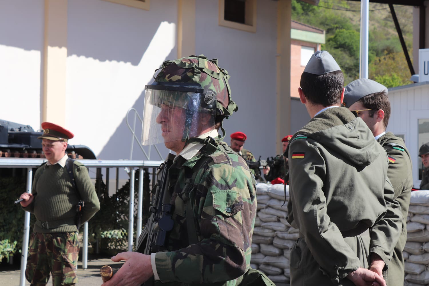 Fotos: Recreación dinámica de la II Guerra Mundial durante la IV Expohistórica de Belorado.