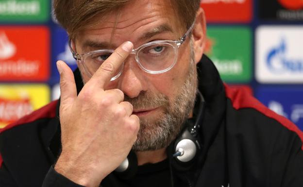 Jurgen Klopp, ante los medios 