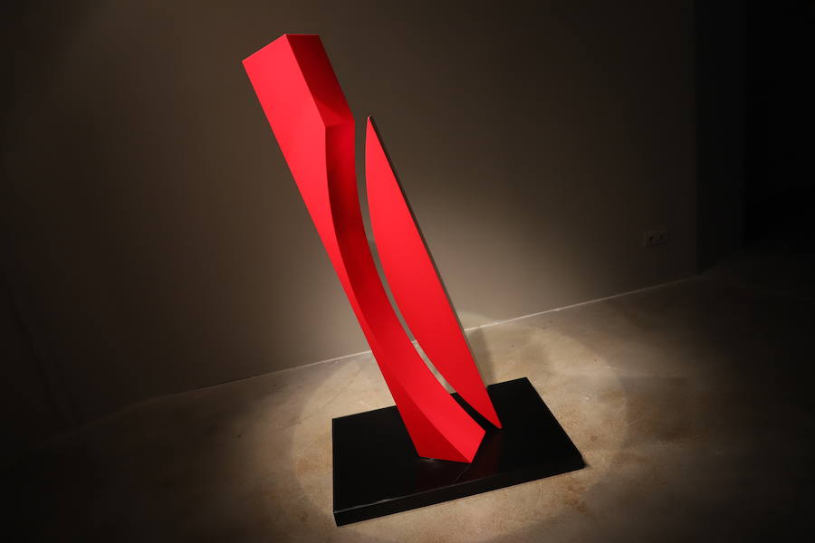 Fotos: La exposición &#039;Equilibrio&#039; del escultor Herminio, en imágenes