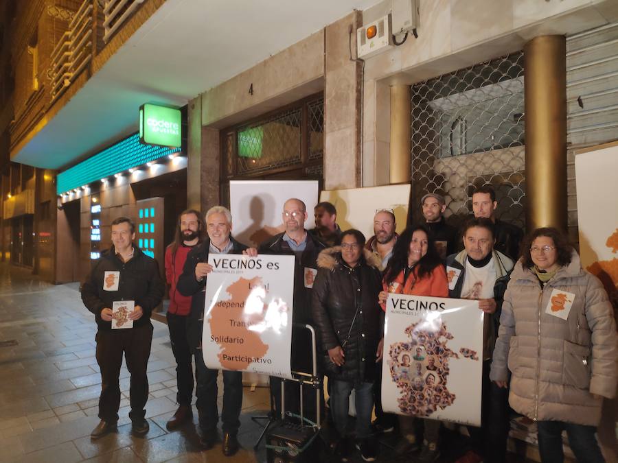 Vecinos por Burgos arrancó su campaña en la calle Ana Lopidana