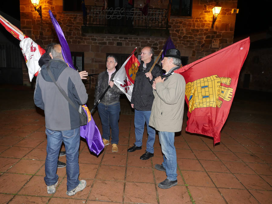 La coalición 'Burgos en marcha' inició su campaña en Villasur de Herreros