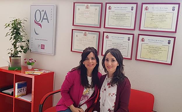 Loreto y Elena Temiño Priego. 