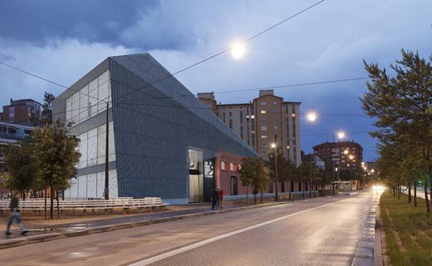 Trabajo realizado para el estudio AU arquitectos, para la presentación del proyecto de La 'Locomotora' de la Fundación Caja de Burgos.