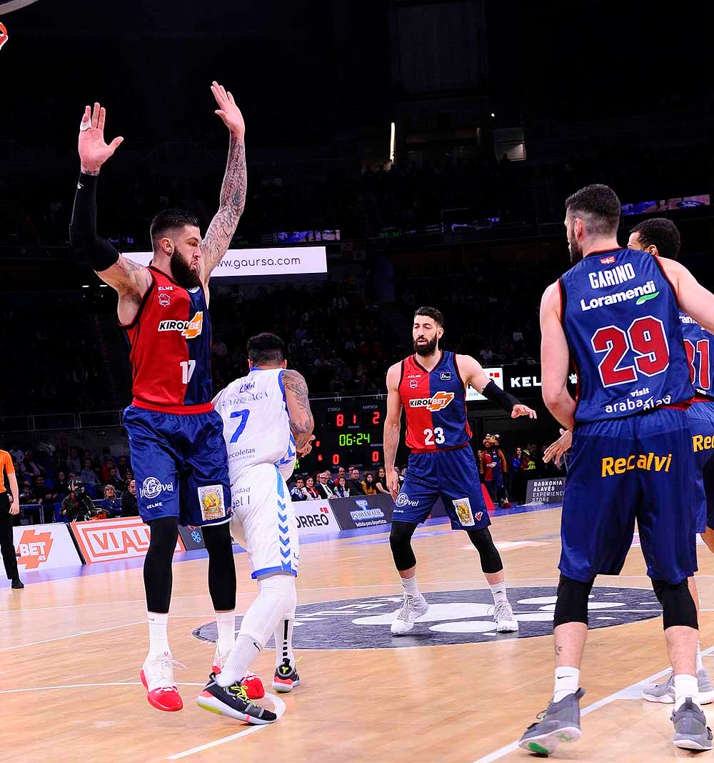 El San Pablo Burgos se ha medido este sábado con el Baskonia en el Fernando Bueso Arena