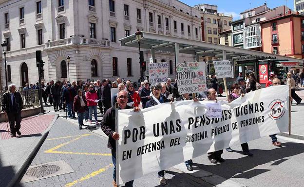 A la calle por unas pensiones públicas y dignas, «única herencia tangible» para los burgaleses