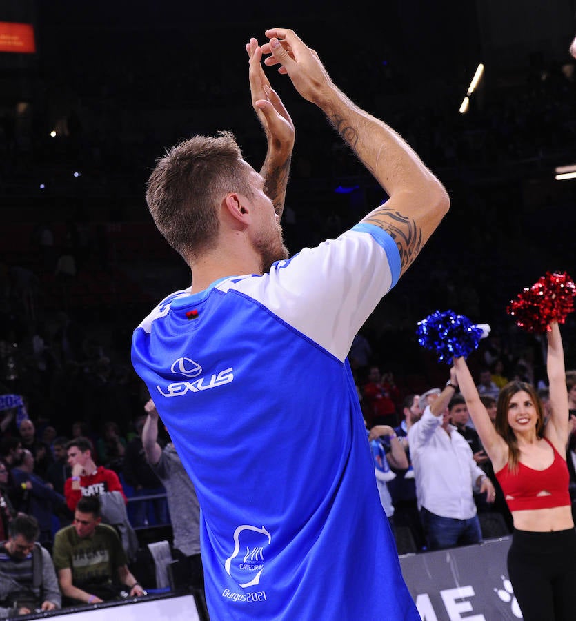 El San Pablo Burgos se ha medido este sábado con el Baskonia en el Fernando Bueso Arena