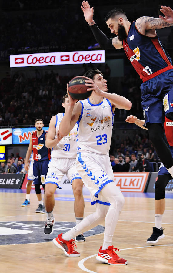 El San Pablo Burgos se ha medido este sábado con el Baskonia en el Fernando Bueso Arena