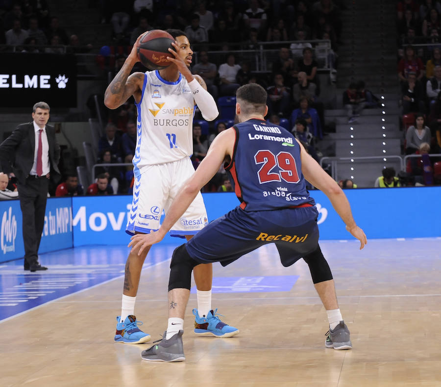 El San Pablo Burgos se ha medido este sábado con el Baskonia en el Fernando Bueso Arena