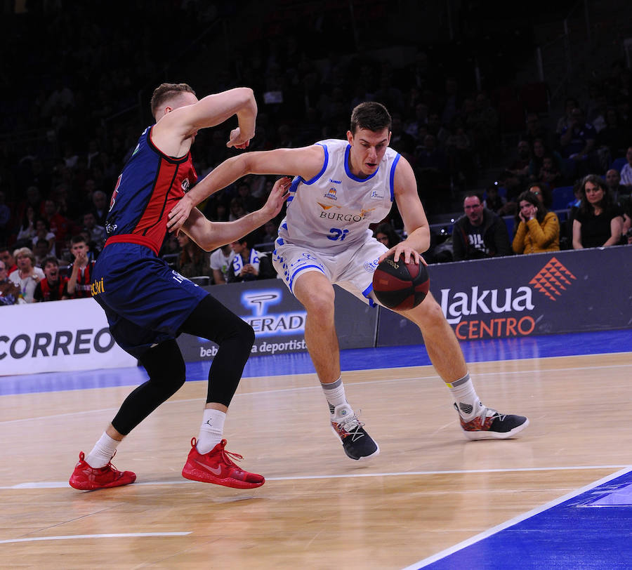 El San Pablo Burgos se ha medido este sábado con el Baskonia en el Fernando Bueso Arena