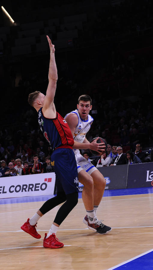 El San Pablo Burgos se ha medido este sábado con el Baskonia en el Fernando Bueso Arena