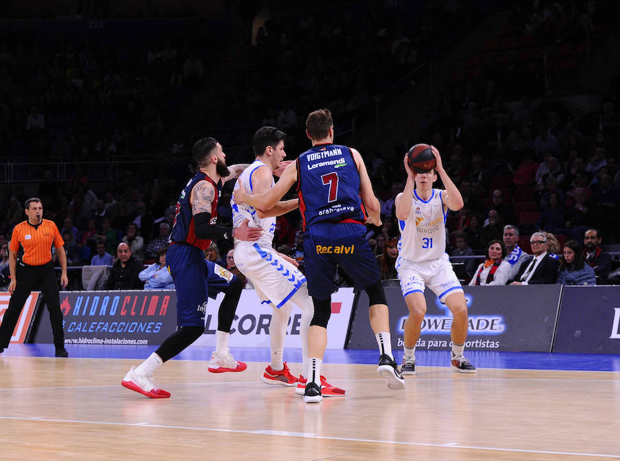 El San Pablo Burgos se ha medido este sábado con el Baskonia en el Fernando Bueso Arena