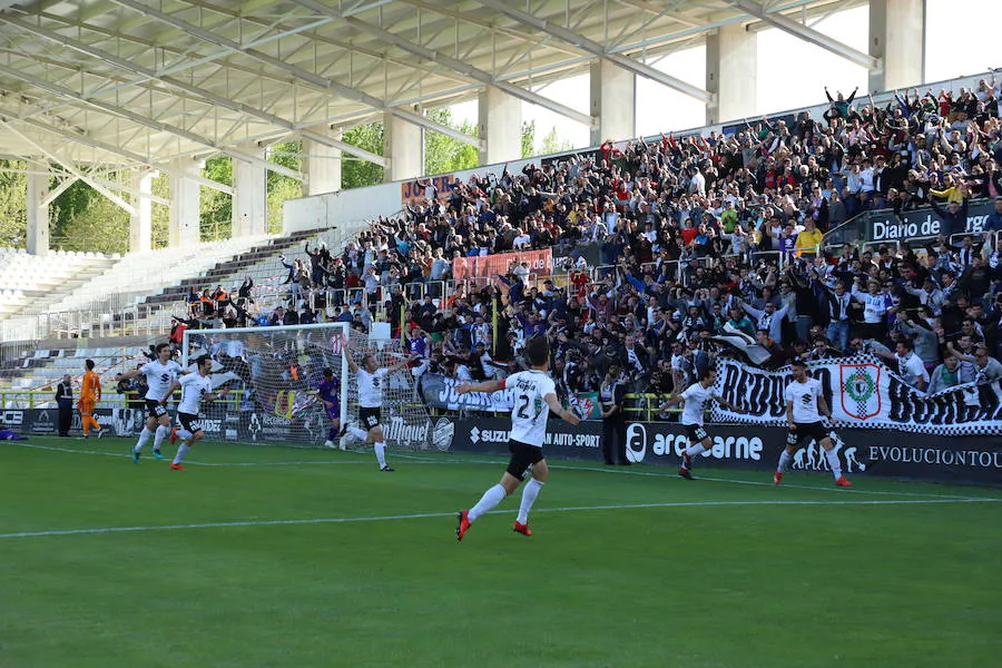 Fotos: LAs mejores imágenes del encuentro entre Burgos CF y Celta B