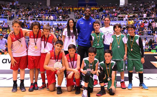 Vencedores del Torneo Alevín 3x3 del año pasado. 