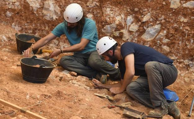 Imagen de las excavaciones en Gran Dolina