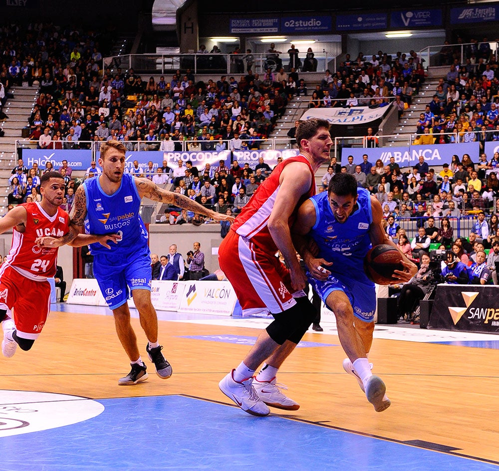 Fotos: Las mejores imágenes del partido entre el San Pablo Burgos y el UCAM Murcia