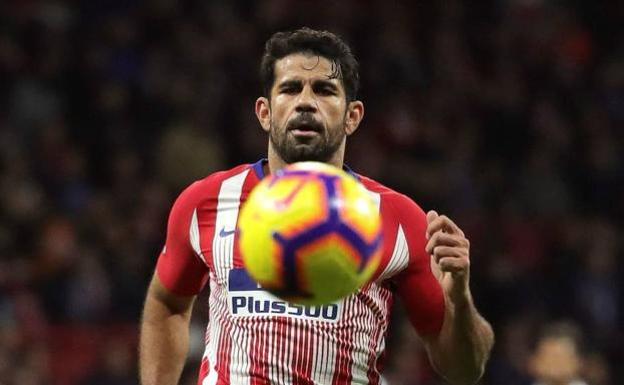 El delantero del Atlético de Madrid Diego Costa. 