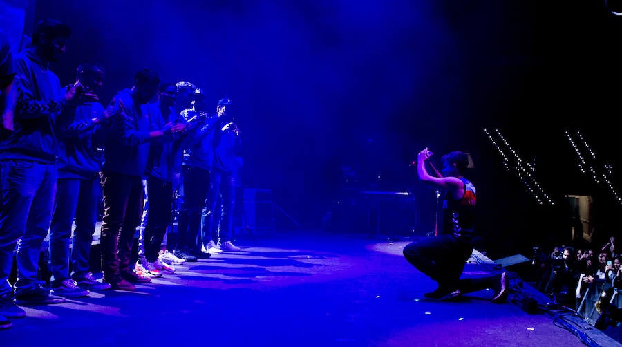 El San Pablo Burgos vuelve a teñir de azul el Coliseum en una noche de conciertos y emoción, para celebrar el fin de una gran temporada deportiva