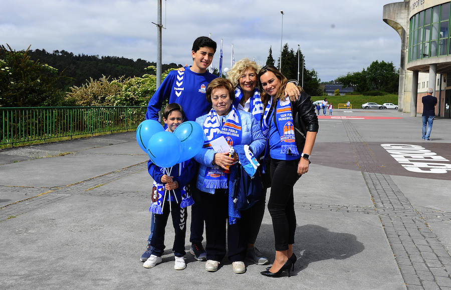 Fotos: Mira quiénes no se han perdido el último partido del San Pablo en Lugo