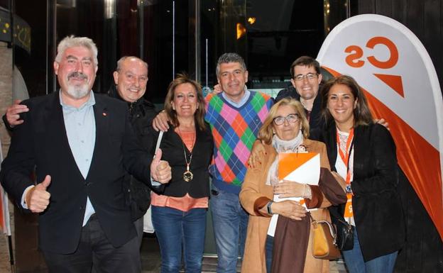 Miembros de la ejecutiva provincial de Ciudadanos 