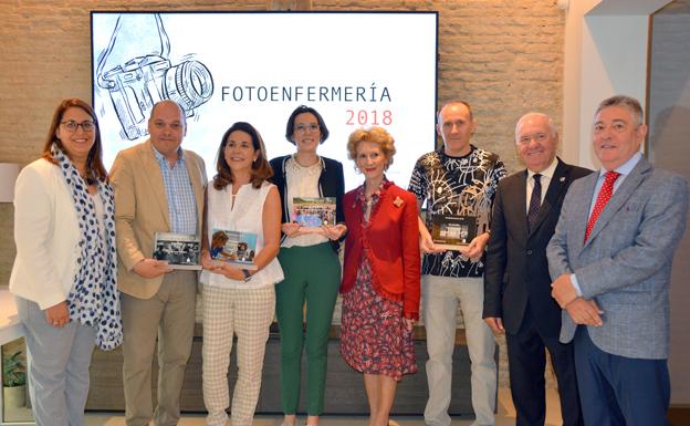 La burgalesa Celia Valderrama, premio especial de estudiantes FotoEnfermería 2018. 