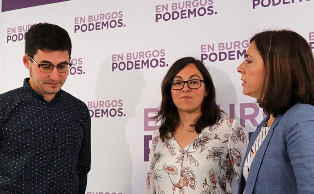 Raúl Salinero, Laura Domínguez y Margarita Arroyo