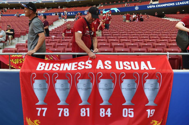 Fotos: Gran ambiente en Madrid en la previa de la final de la Champions