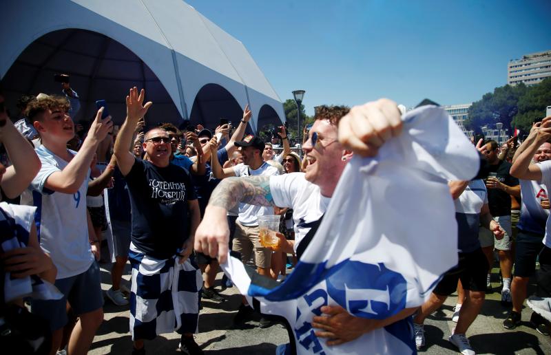 Fotos: Gran ambiente en Madrid en la previa de la final de la Champions