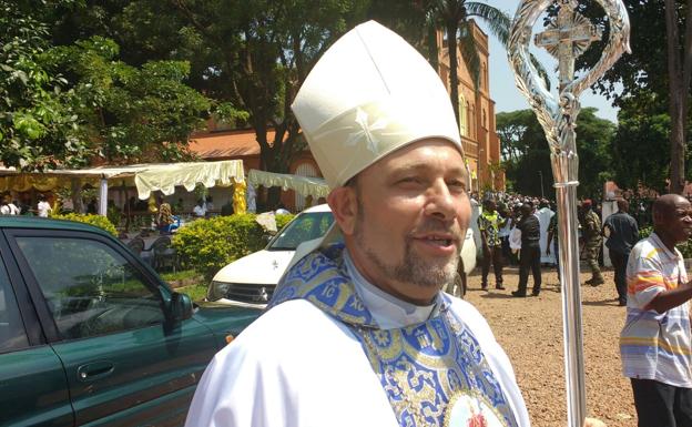 Jesús Ruiz Molina, obispo de Bangassou, es el único burgalés en República Centroafricana