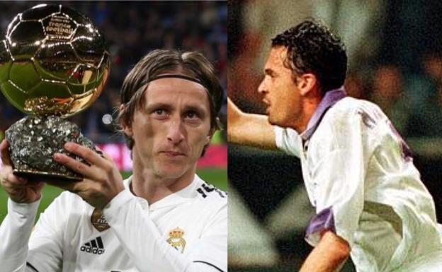Luka Modric y Pedja Mijatovic, dos de los balcánicos más destacados que han pasado por el Real Madrid.
