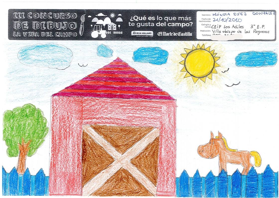 Fotos: Trabajos de 3º de Primaria en la modalidad de dibujo del III Concurso de Dibujo y Cómic &#039;La vida del campo&#039;