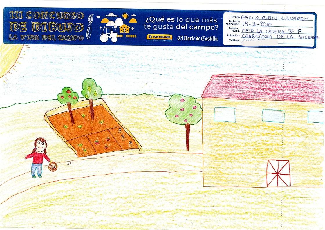 Fotos: Trabajos de 3º de Primaria en la modalidad de dibujo del III Concurso de Dibujo y Cómic &#039;La vida del campo&#039;