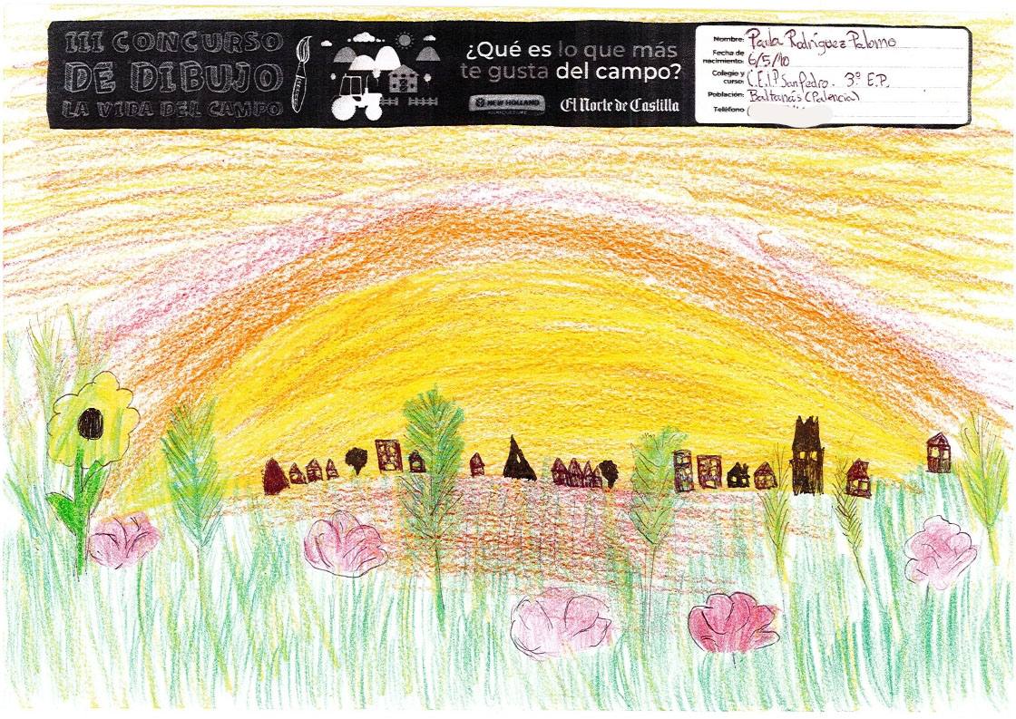 Fotos: Trabajos de 3º de Primaria en la modalidad de dibujo del III Concurso de Dibujo y Cómic &#039;La vida del campo&#039;