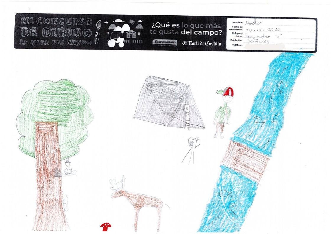 Fotos: Trabajos de 3º de Primaria en la modalidad de dibujo del III Concurso de Dibujo y Cómic &#039;La vida del campo&#039;