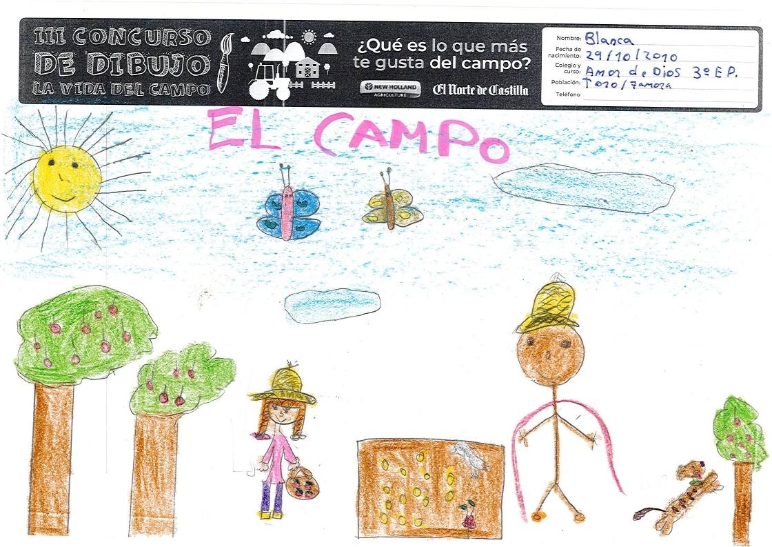 Fotos: Trabajos de 3º de Primaria en la modalidad de dibujo del III Concurso de Dibujo y Cómic &#039;La vida del campo&#039;