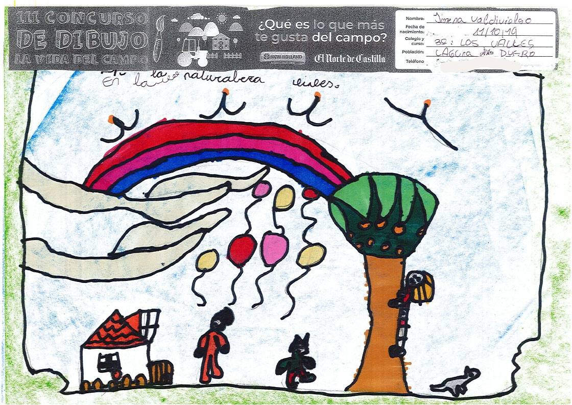 Fotos: Trabajos de 3º de Primaria en la modalidad de dibujo del III Concurso de Dibujo y Cómic &#039;La vida del campo&#039;