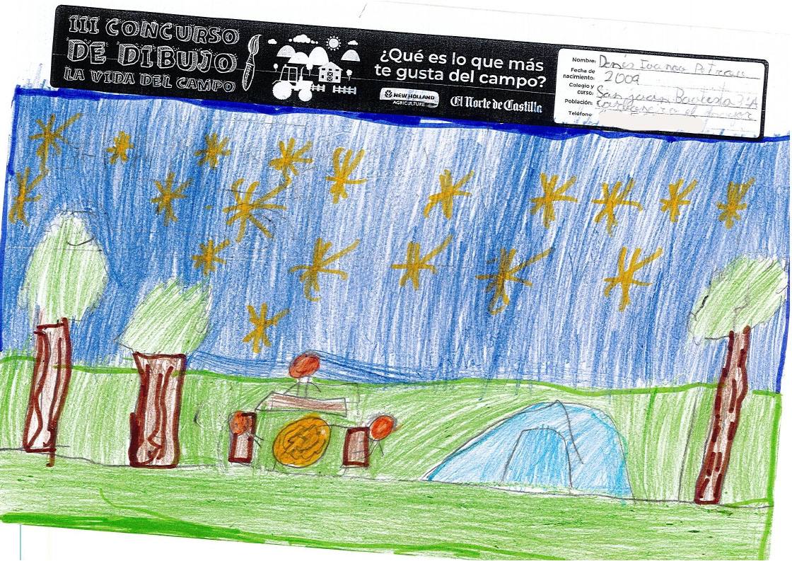 Fotos: Trabajos de 3º de Primaria en la modalidad de dibujo del III Concurso de Dibujo y Cómic &#039;La vida del campo&#039;