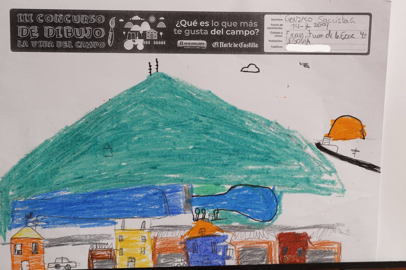 Fotos: Trabajos de 4º de Primaria en la modalidad de dibujo del III Concurso de Dibujo y Cómic &#039;La vida del campo&#039;