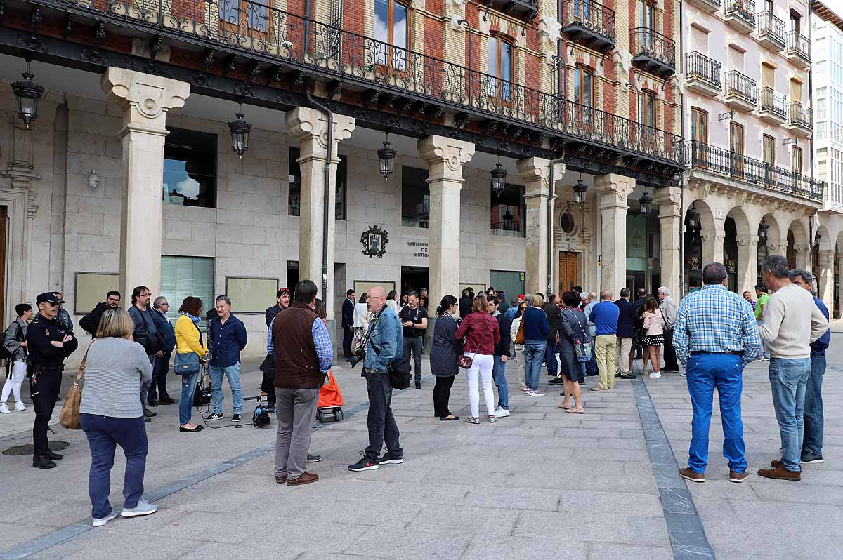 Fotos: Pleno de constitución del Ayuntamiento de Burgos en el que ha sido investido como alcalde Daniel de la Rosa (PSOE)