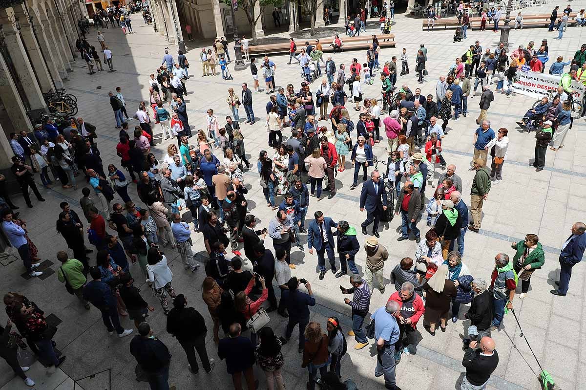 Fotos: Pleno de constitución del Ayuntamiento de Burgos en el que ha sido investido como alcalde Daniel de la Rosa (PSOE)