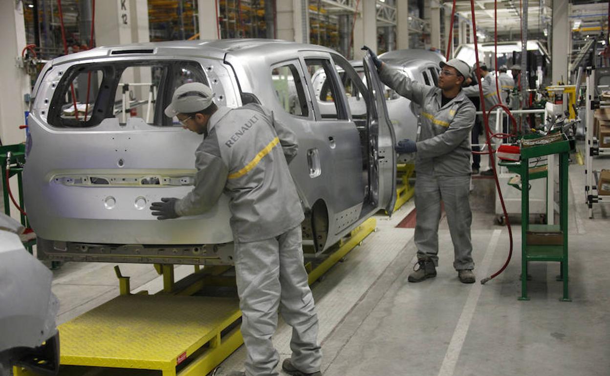 Fábrica de Renault en Palencia. 