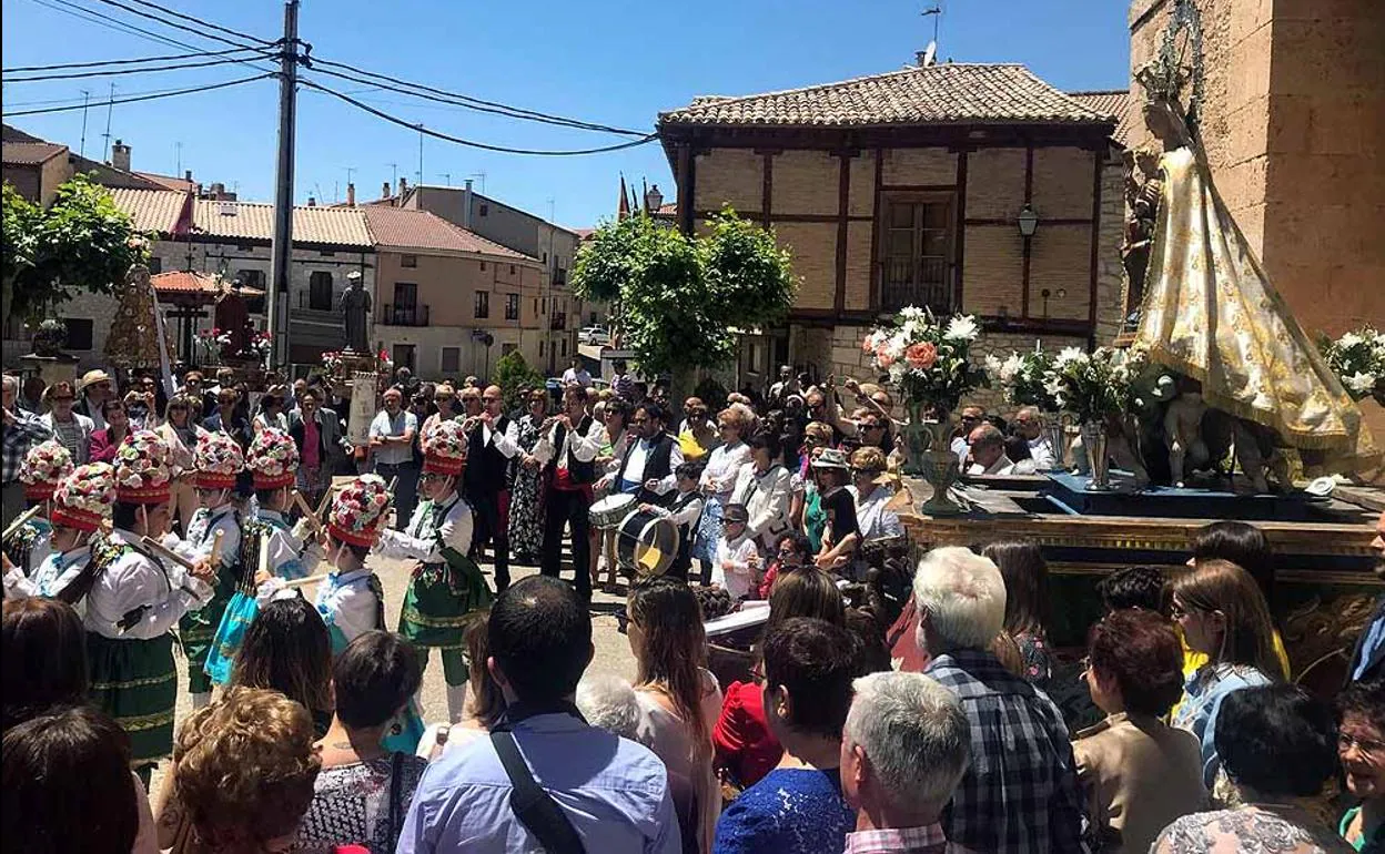 Imagen de las fiestas en Fuentelcésped