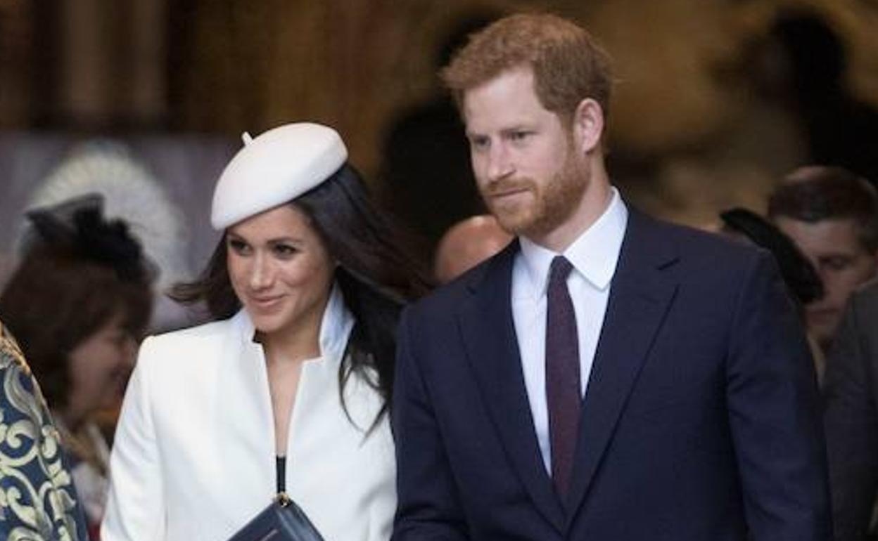 El príncipe Harry y Meghan Markle.