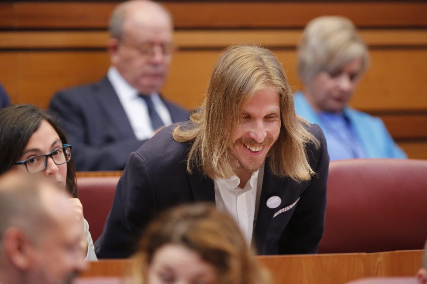 El procurador electo de Ciudadanos Luis Fuentes es proclamado presidente de la institución regiona en su décima legislatura