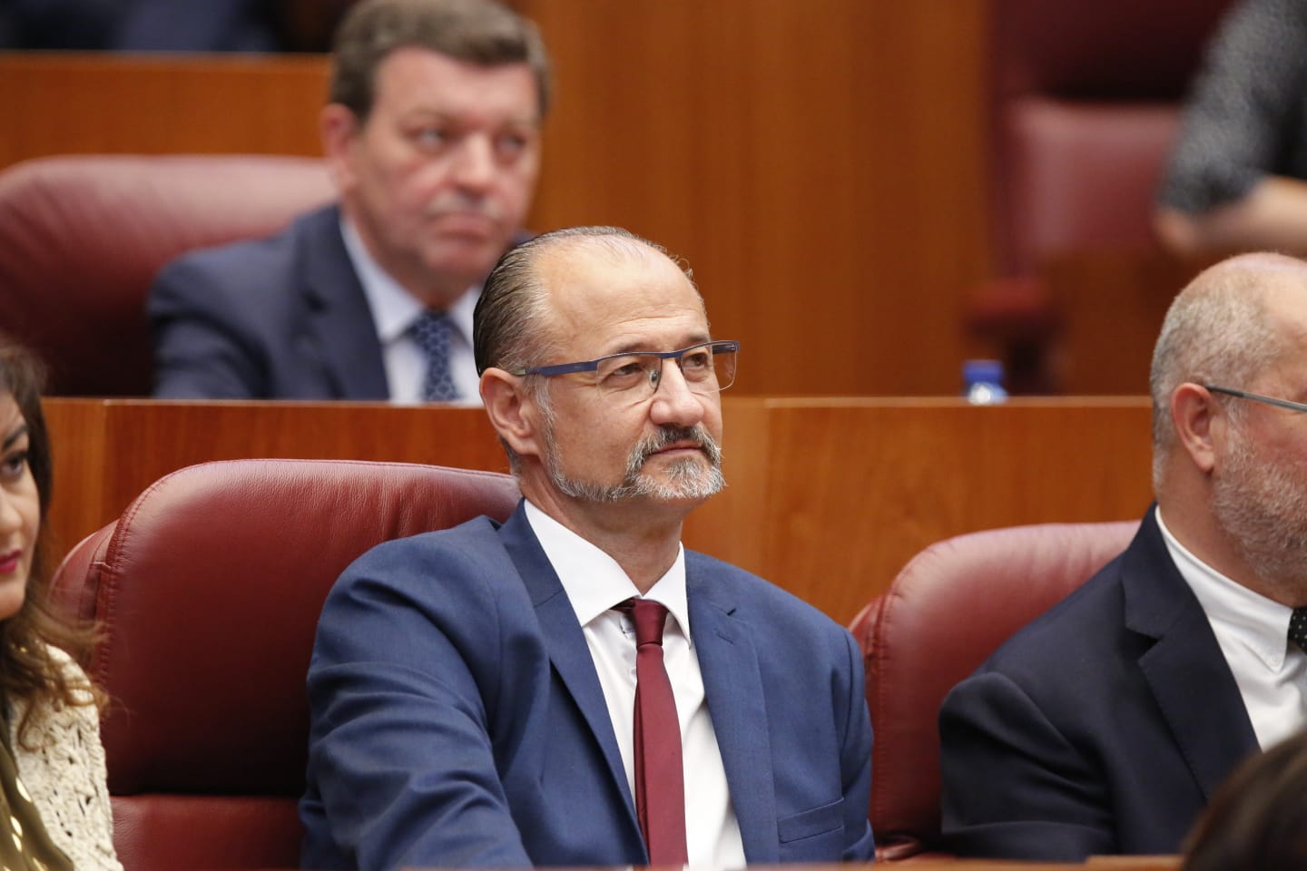 El procurador electo de Ciudadanos Luis Fuentes es proclamado presidente de la institución regiona en su décima legislatura